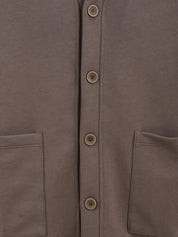 Cardigan corto da Donna con scollo a V