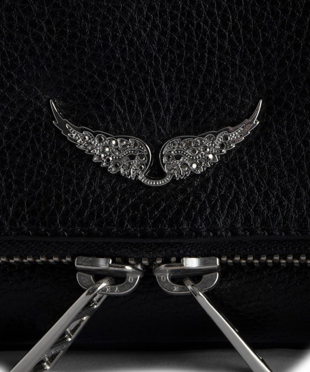 Pochette Rock Nano Grained Leather ZADIG&VOLTAIRE Donna - Nero
