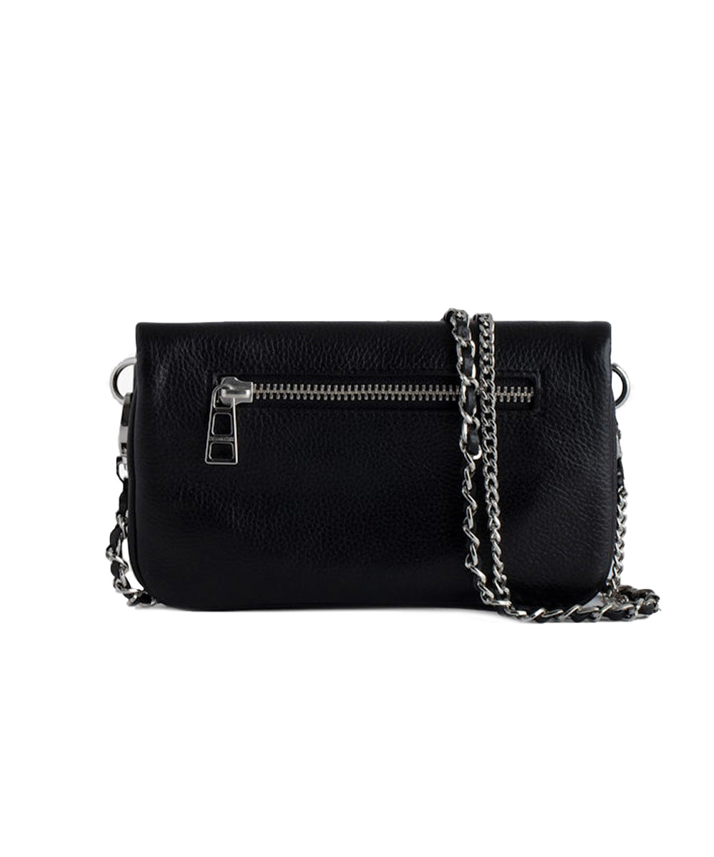 Pochette Rock Nano Grained Leather ZADIG&VOLTAIRE Donna - Nero