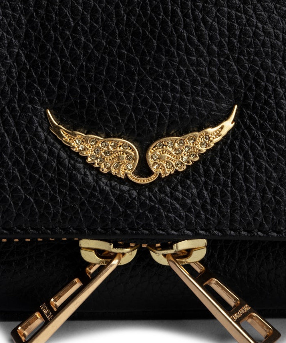 Pochette Rock Nano Grained Leather ZADIG&VOLTAIRE Donna - Nero