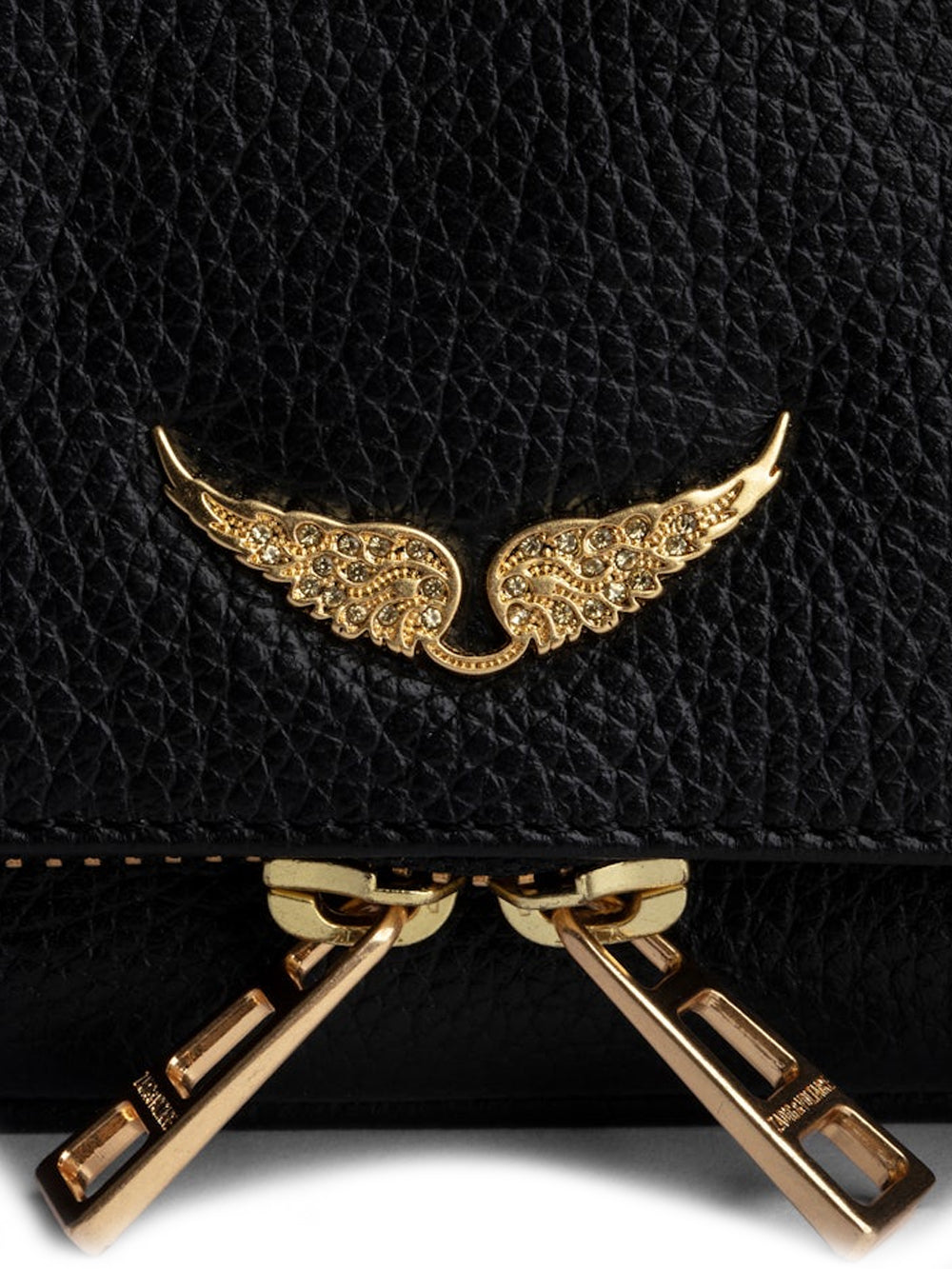 Pochette Rock Nano Grained Leather ZADIG&VOLTAIRE Donna - Nero