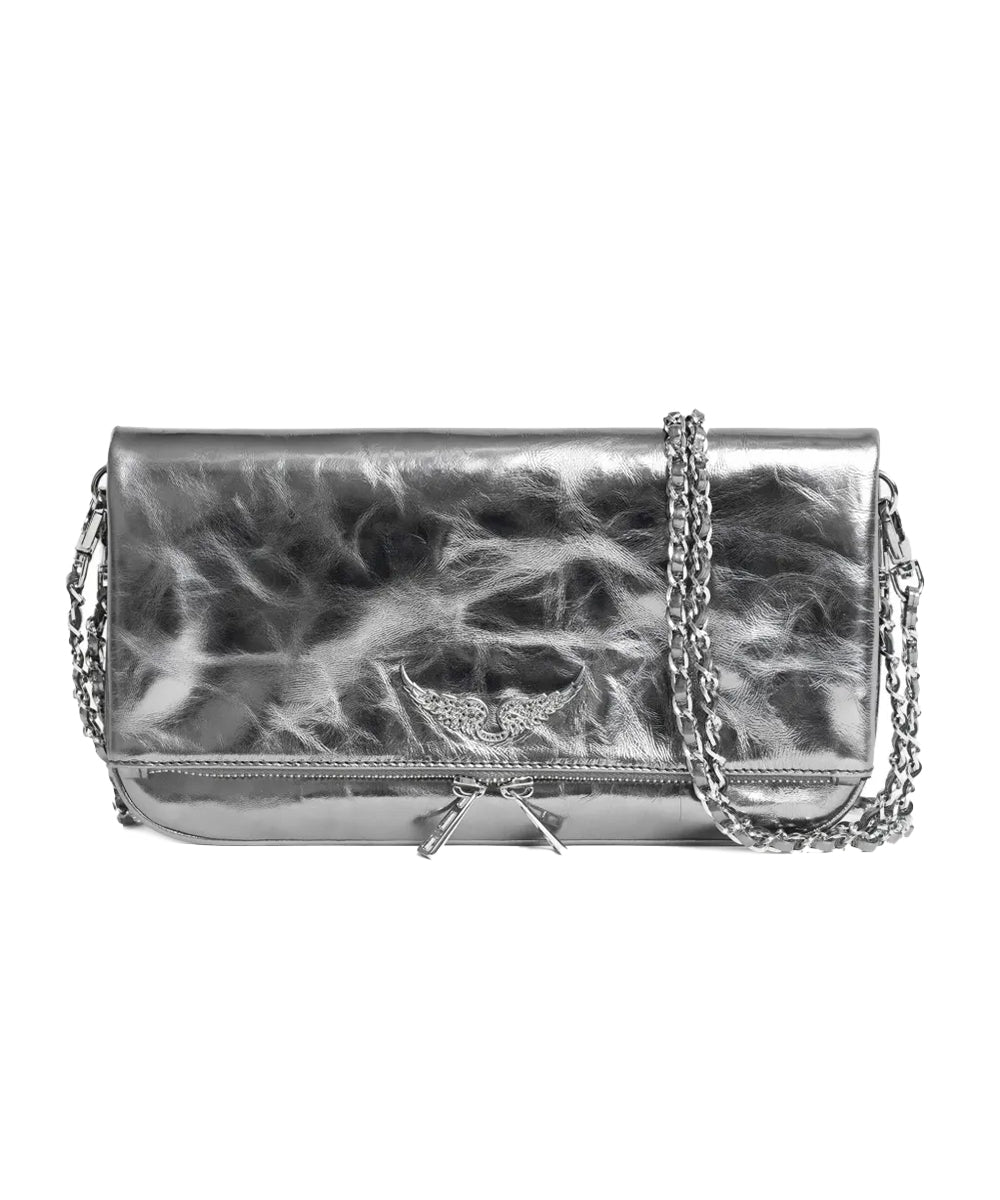 Pochette Rock Vintage Metal ZADIG&VOLTAIRE Donna - Argento