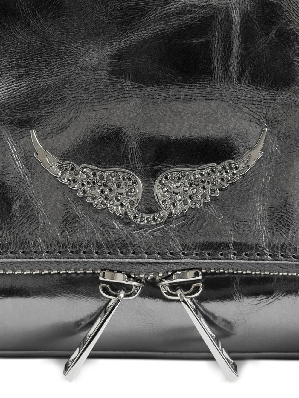 Pochette Rock Vintage Metal ZADIG&VOLTAIRE Donna - Argento
