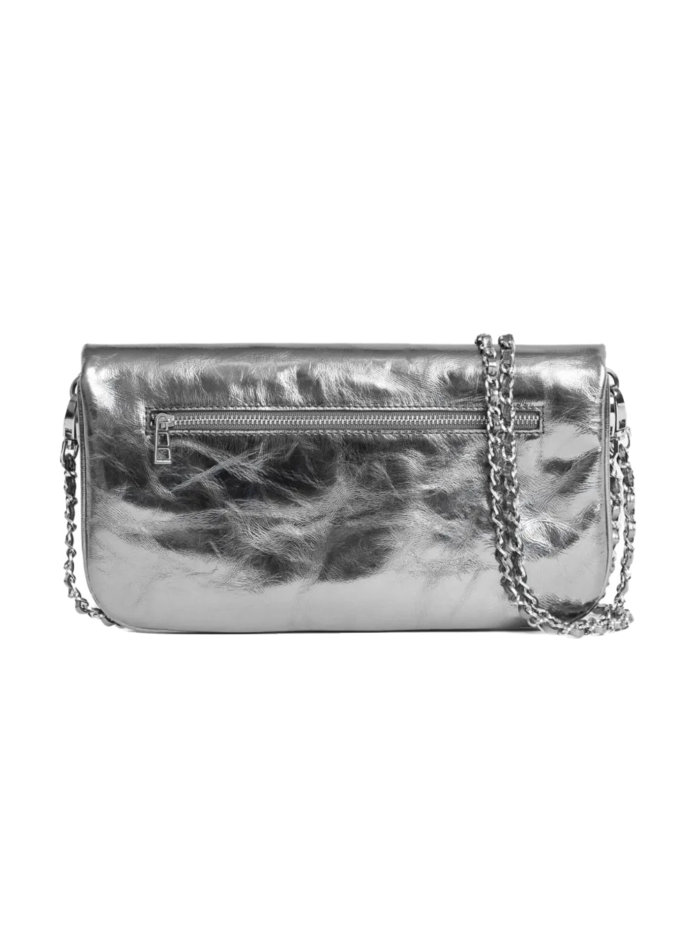 Pochette Rock Vintage Metal ZADIG&VOLTAIRE Donna - Argento
