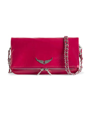 Borsa Rock Vintage Patent ZADIG&VOLTAIRE Donna - Rosa
