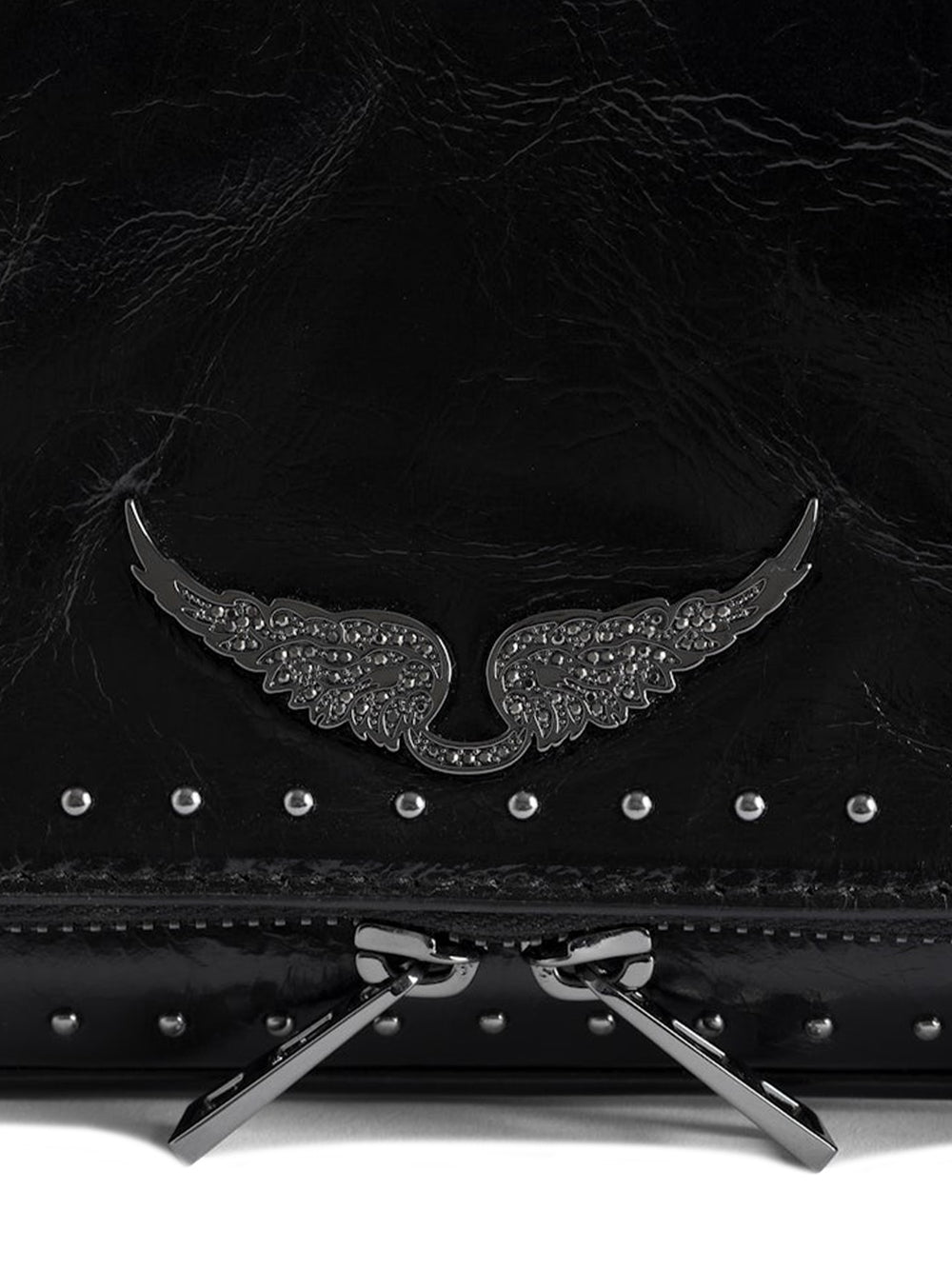 Pochette Rock Vintage Patent Studs ZADIG&VOLTAIRE Donna - Nero