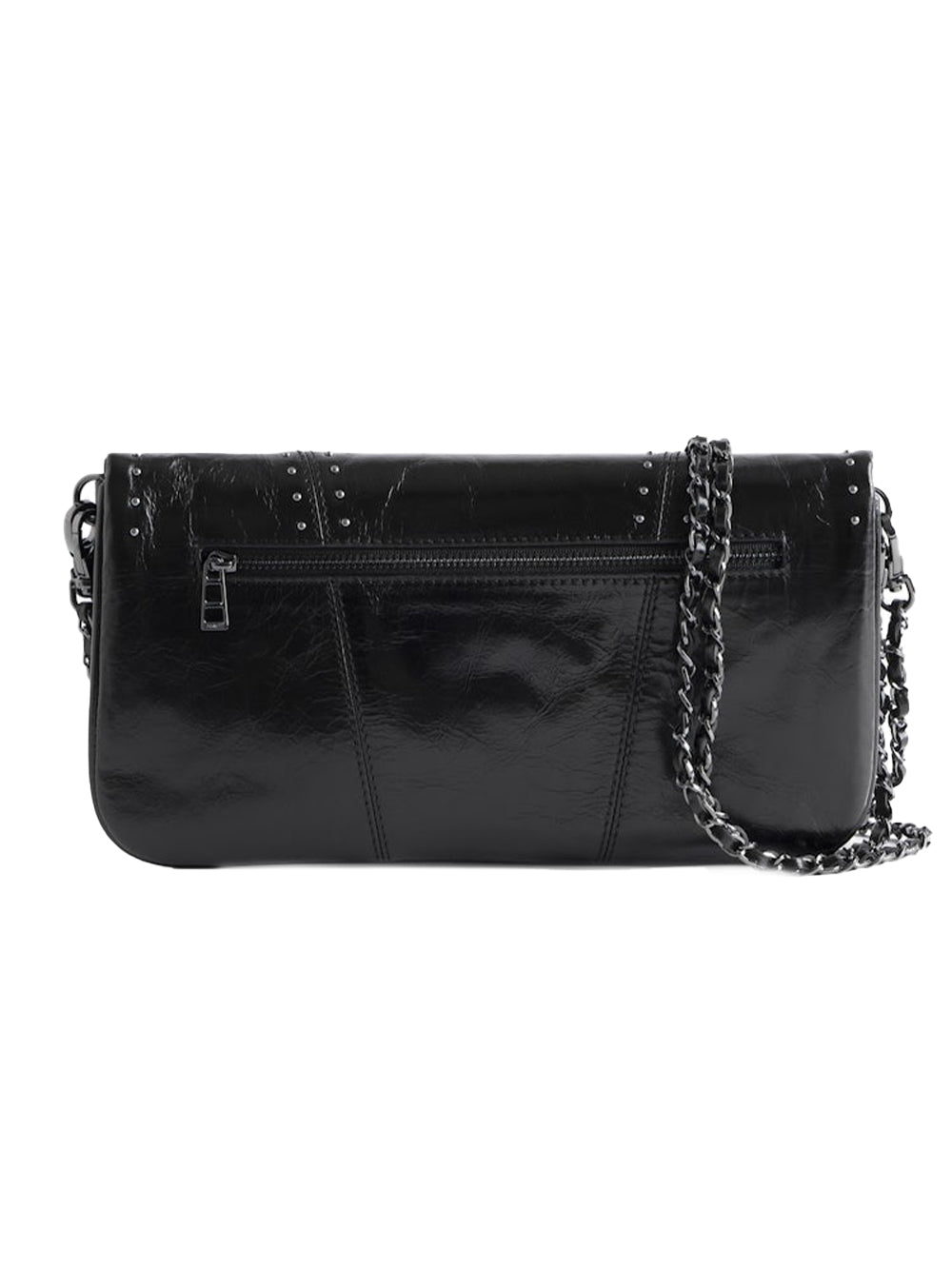 Pochette Rock Vintage Patent Studs ZADIG&VOLTAIRE Donna - Nero
