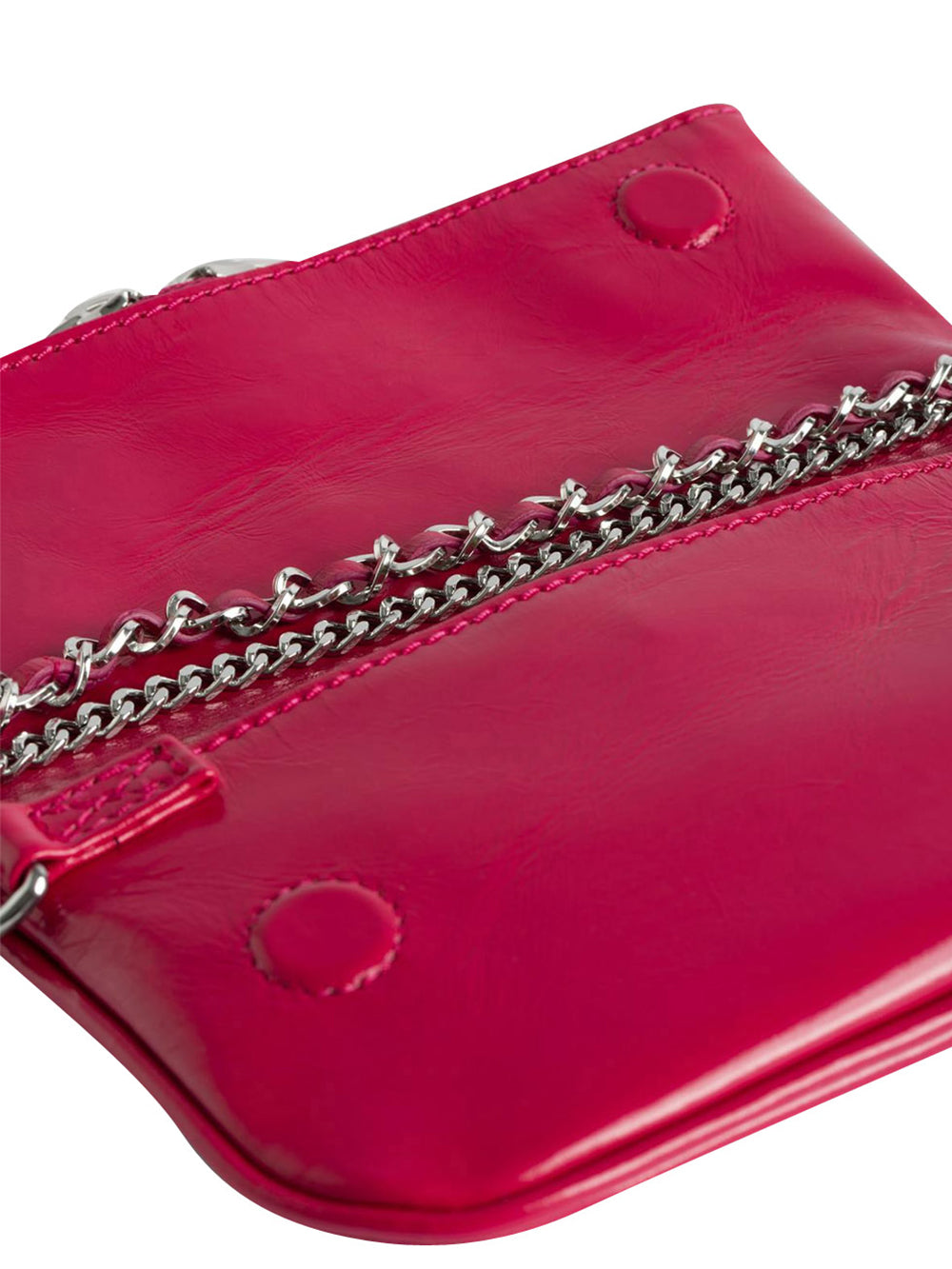 Pochette Rock Nano Vintage Patent ZADIG&VOLTAIRE Donna - Rosa