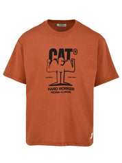 T-shirt CATERPILLAR Uomo 6010052 Arancione
