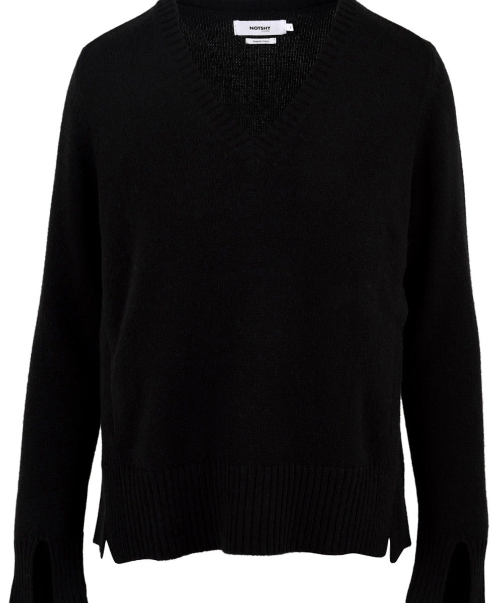 Maglione Donna Yseult Nero, Not Shy