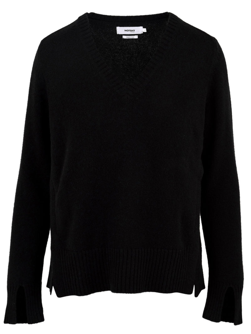 Maglione Donna Yseult Nero, Not Shy