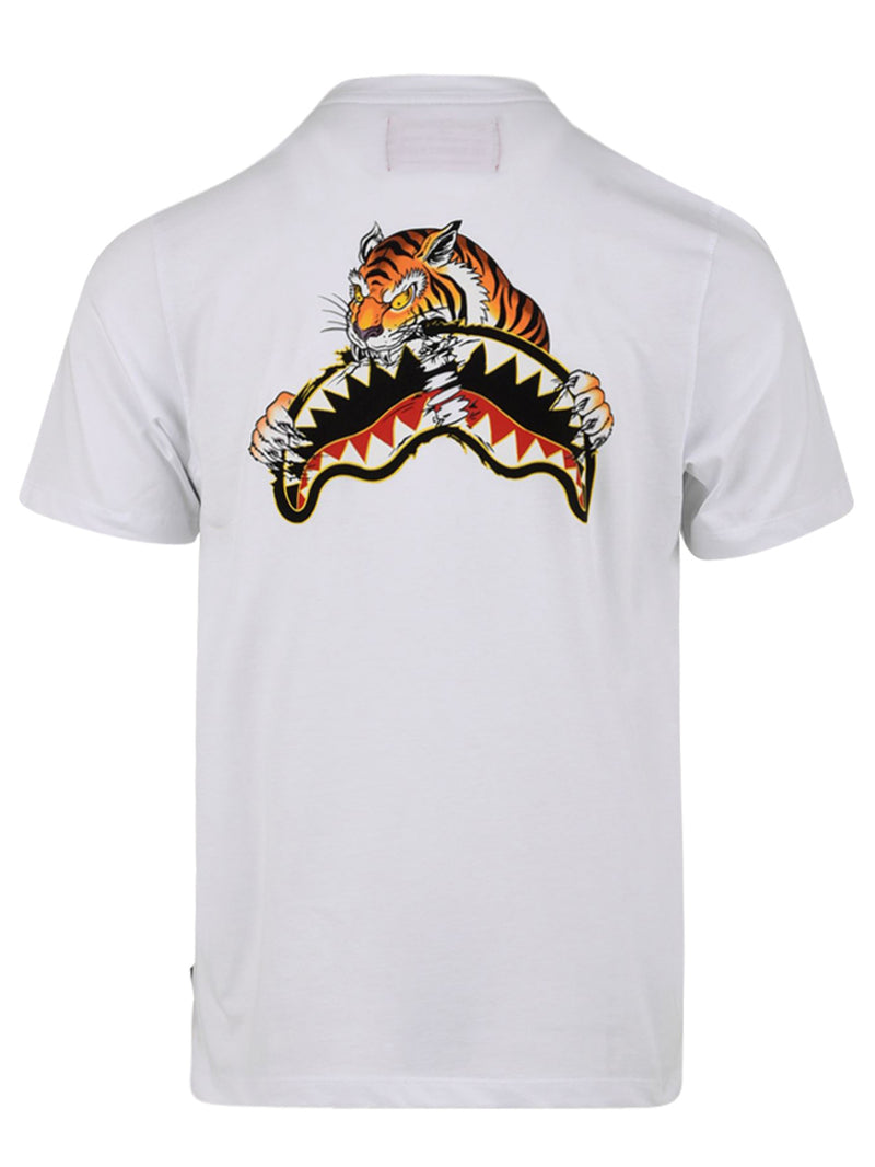 T-shirt SPRAYGROUND Uomo SP221 Bianco