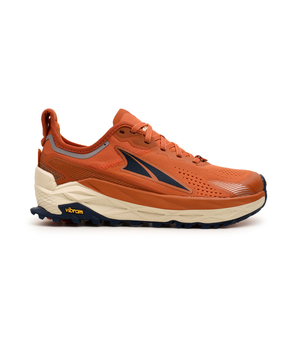 Sneakers Uomo Olympus 5 Arancione con tomaia traspirante e suola resistente