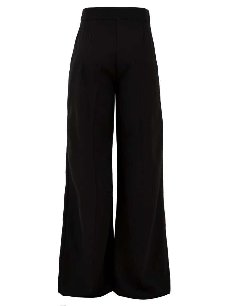 Pantalone Donna elegante nero, Atelier Legora, retro