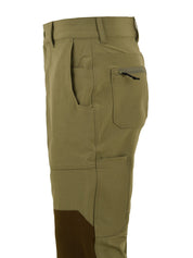 Immagine laterale del pantalone Landroamer da uomo firmato Columbia,con tasche laterali,passante porta-accessori sulla cintura e tasche sul retro.
