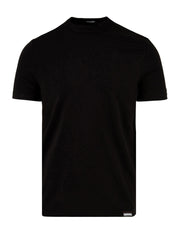 T-shirt intima Uomo Nera, realizzata in cotone, a girocollo