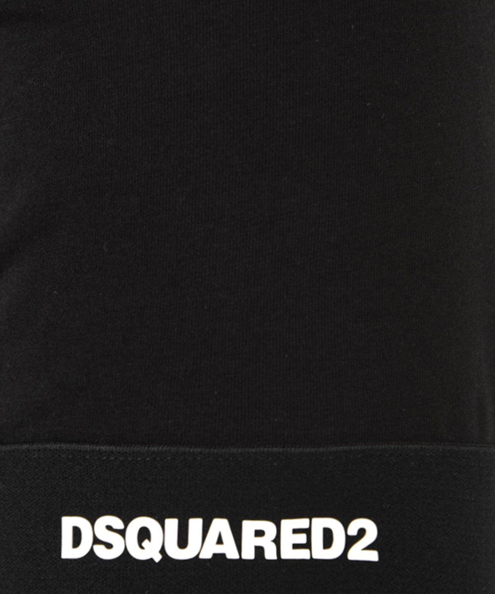 T-shirt intima Uomo Nera con banda logata sulla manica