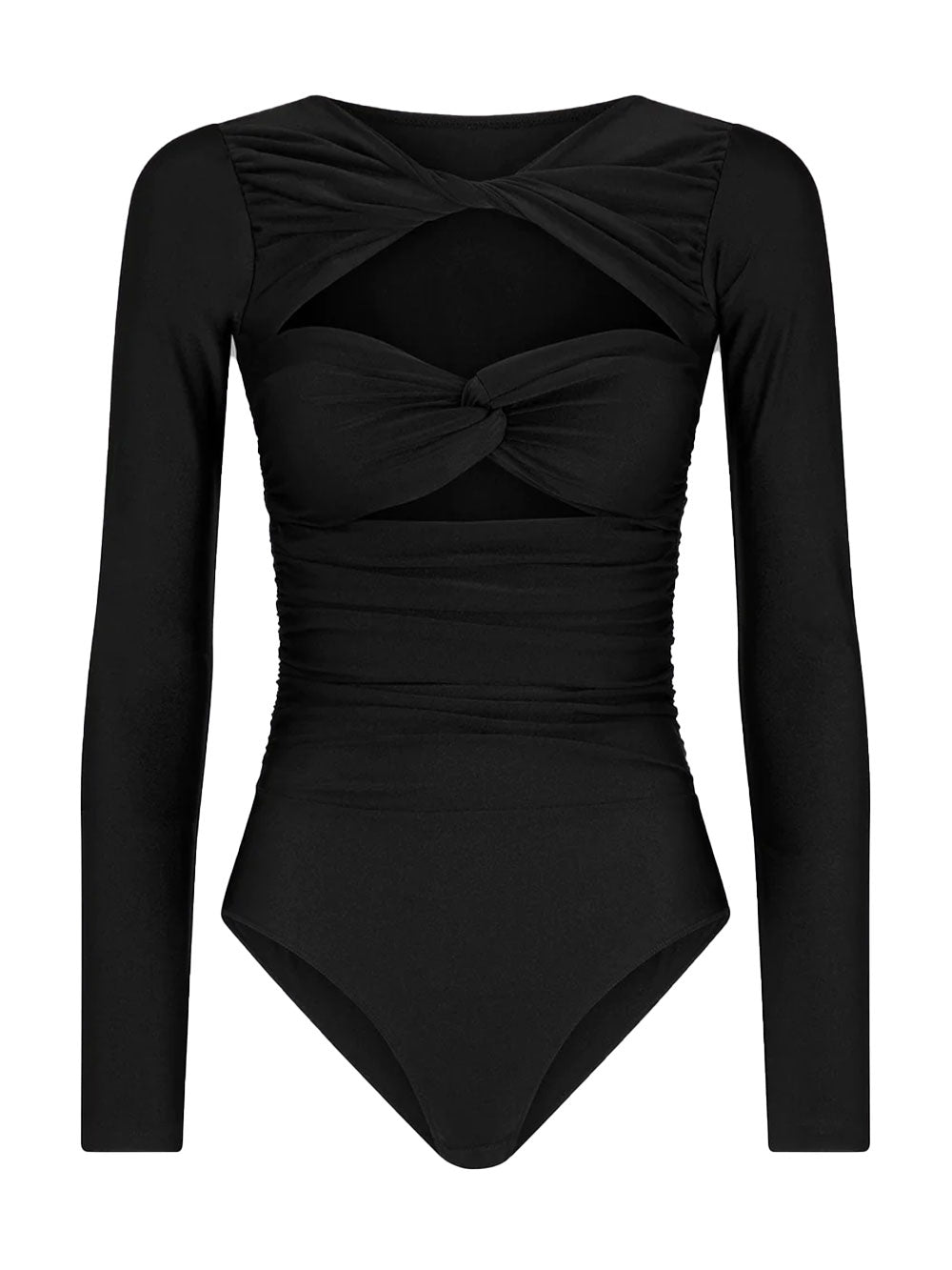 Body effetto elastico lucido da donna