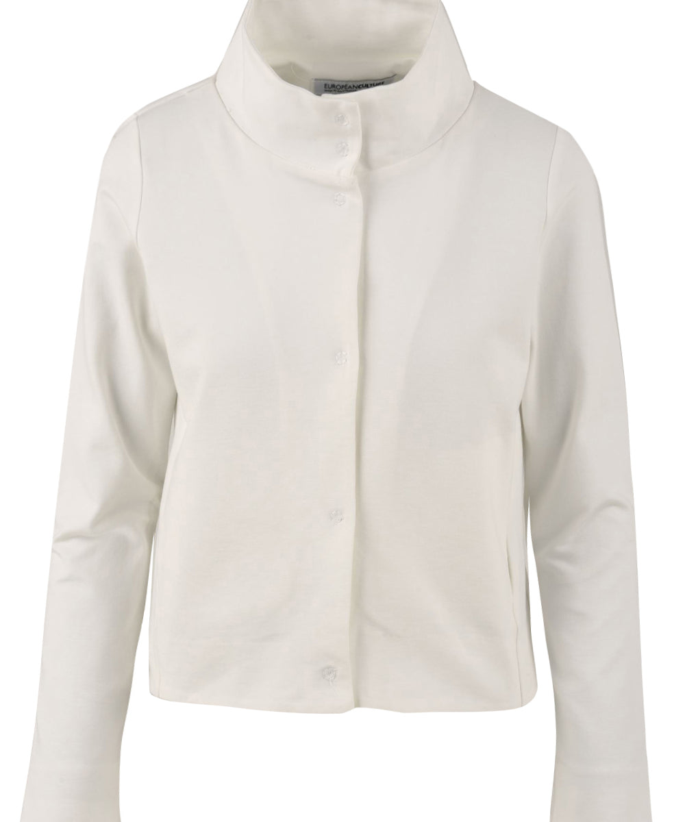 Giacca Donna simil camicia, bianco, European Culture