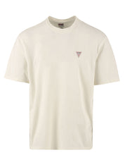 T-shirt Unisex con stampa sul retro a contrasto e logo sul petto