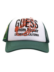 Cappello Unisex Verde con rete e visiera