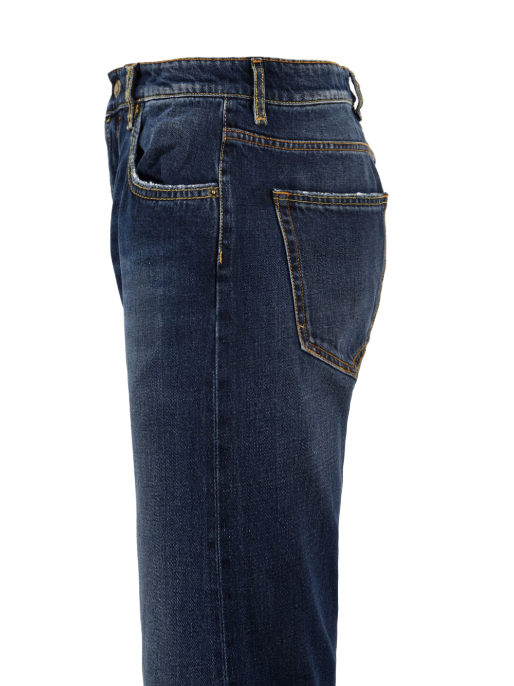 Jeans Uomo Mod 5 Denim Blu, Modfitters, lato