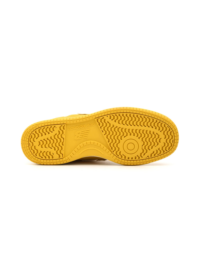 Sneakers Basse Unisex GSB480 giallo bianco, New Balance, suola
