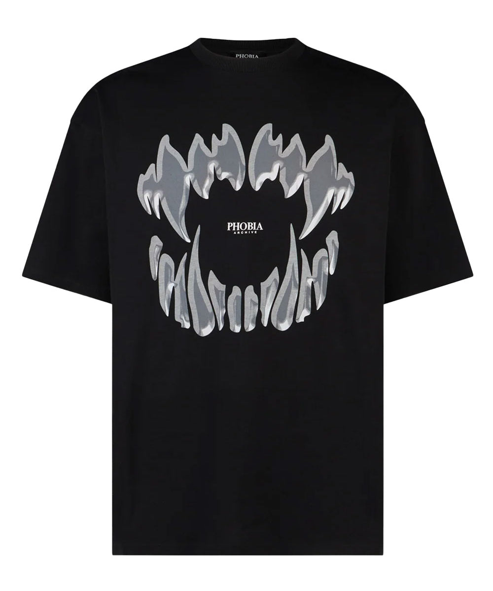 T-shirt Unisex grafica Demon Bite, B Young