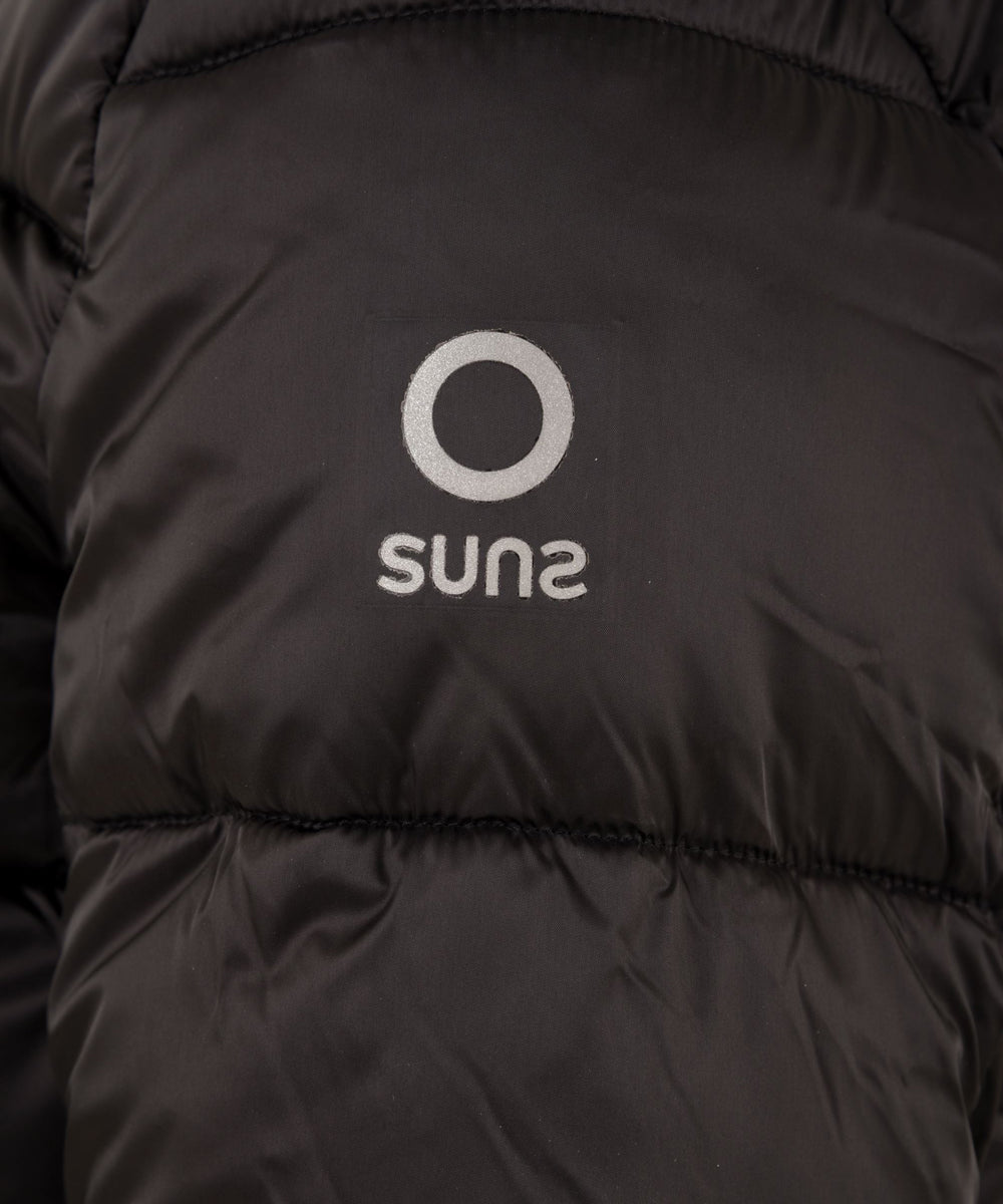 Giubbotto Donna Criss Polar Nero, Suns, logo