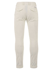 Pantalone Uomo Edward QVR Bianco, Teleria Zed, retro