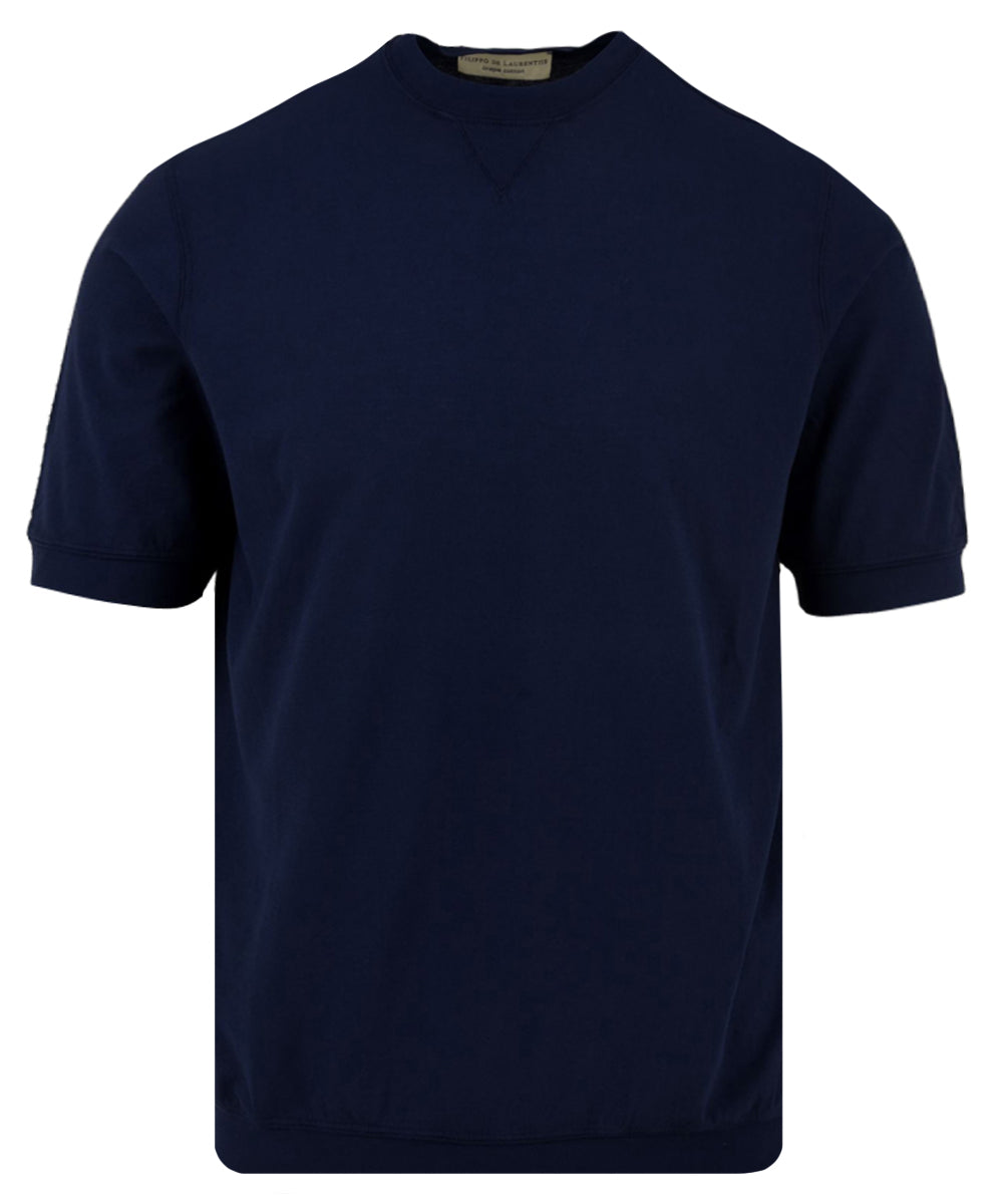 T-shirt FILIPPO DE LAURENTIIS Uomo GC3AMC JCREPE Blue