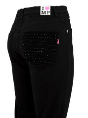 I LOVE MY PANTS Women's Trousers MP011 CINDY Black