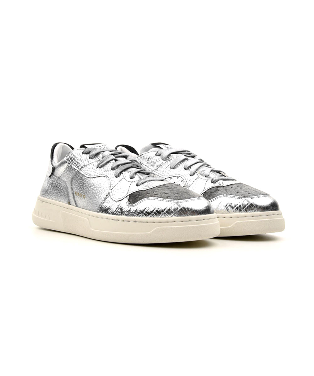 Sneakers Basse RUN OF Donna 70021 ROCKET Argento
