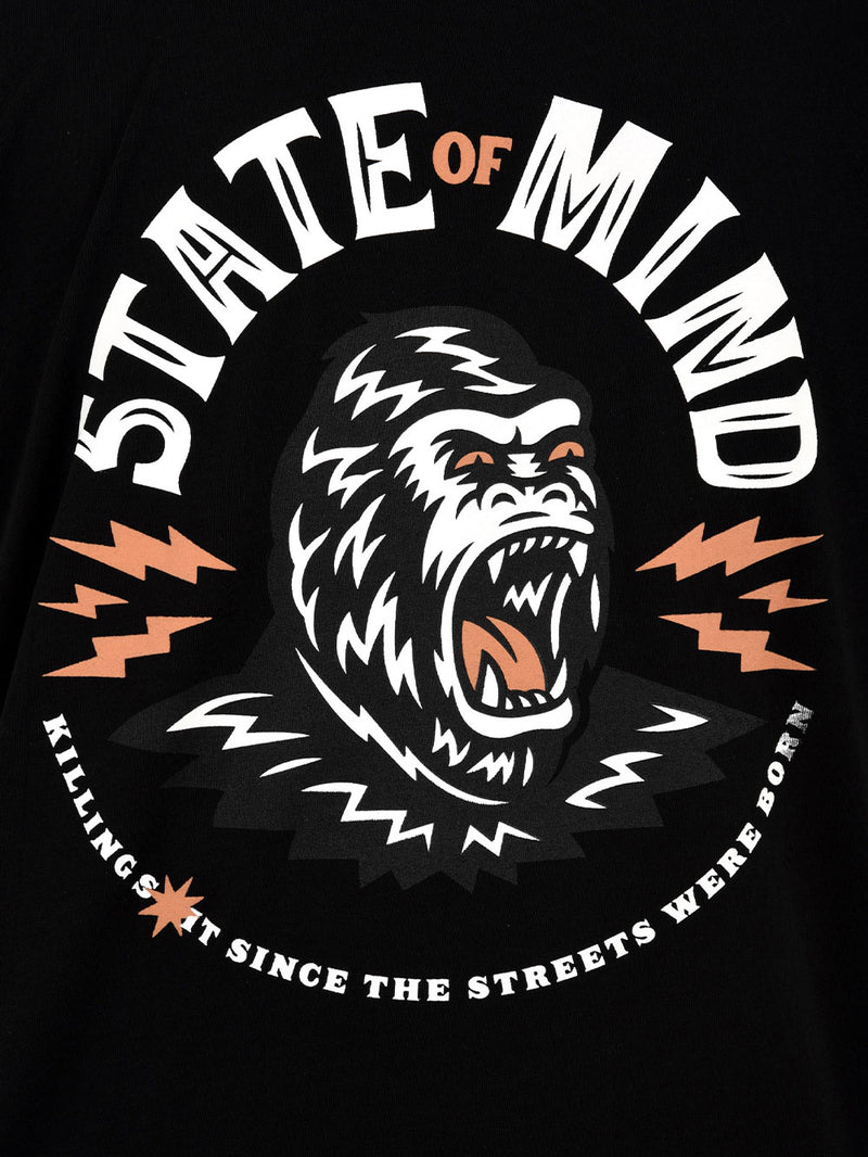 T-shirt 5TATE OF MIND Uomo 23PEM023 Nero