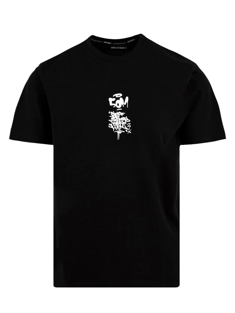 T-shirt 5TATE OF MIND Uomo 23PEM025 Nero