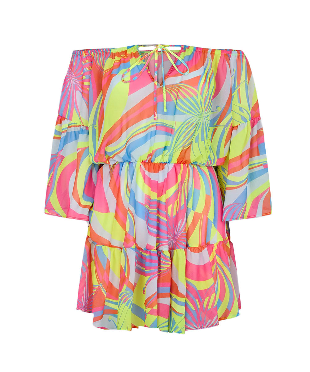 Abito F**K Donna FK23-1686U Multicolore