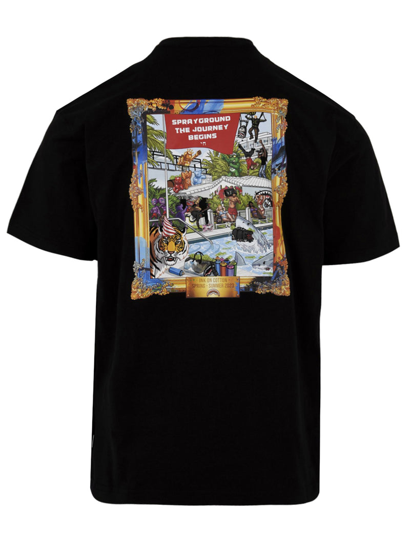 T-shirt SPRAYGROUND Uomo SP311 Nero