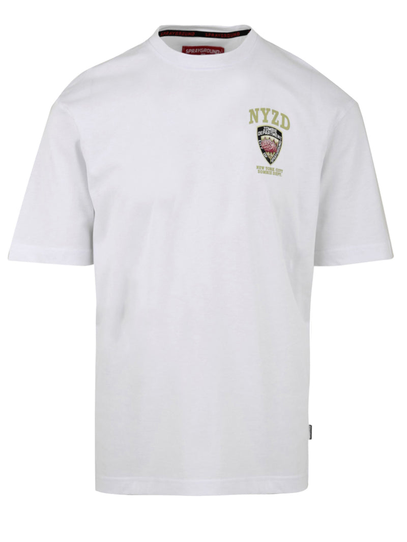 T-shirt SPRAYGROUND Uomo SP317 Bianco