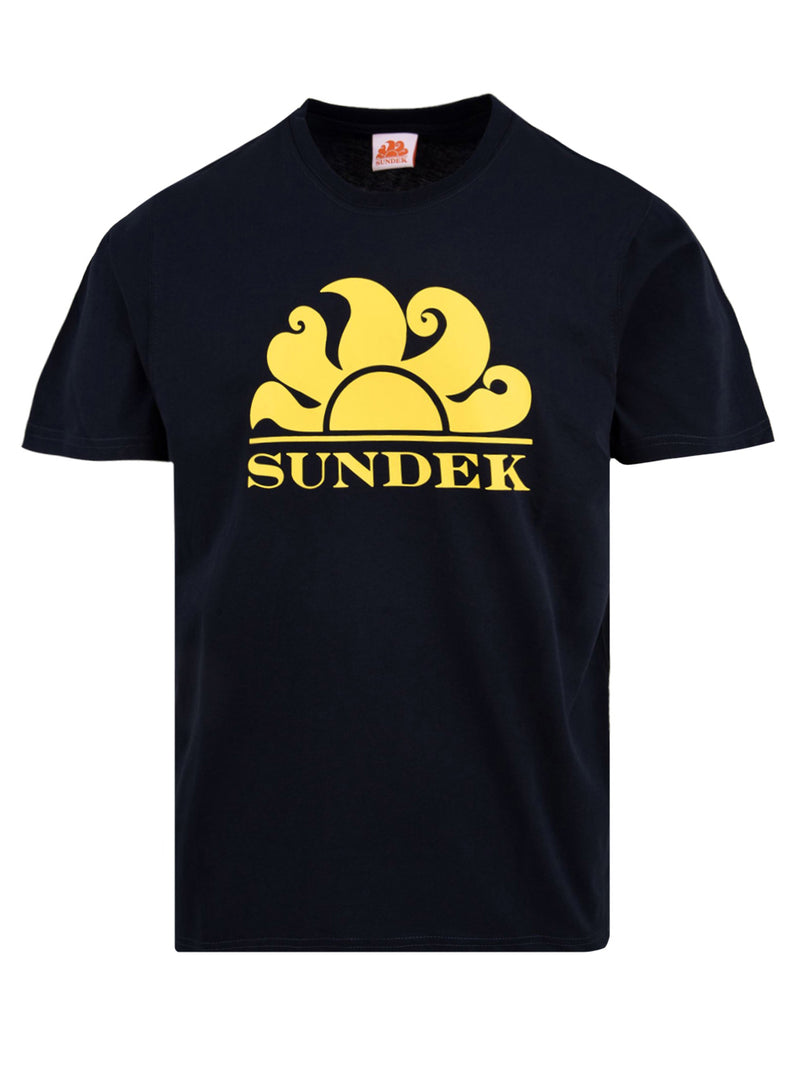 T-shirt SUNDEK Uomo M021TEJ7800 Blue