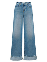 Jeans Donna Nicole con risvolto sul fondo