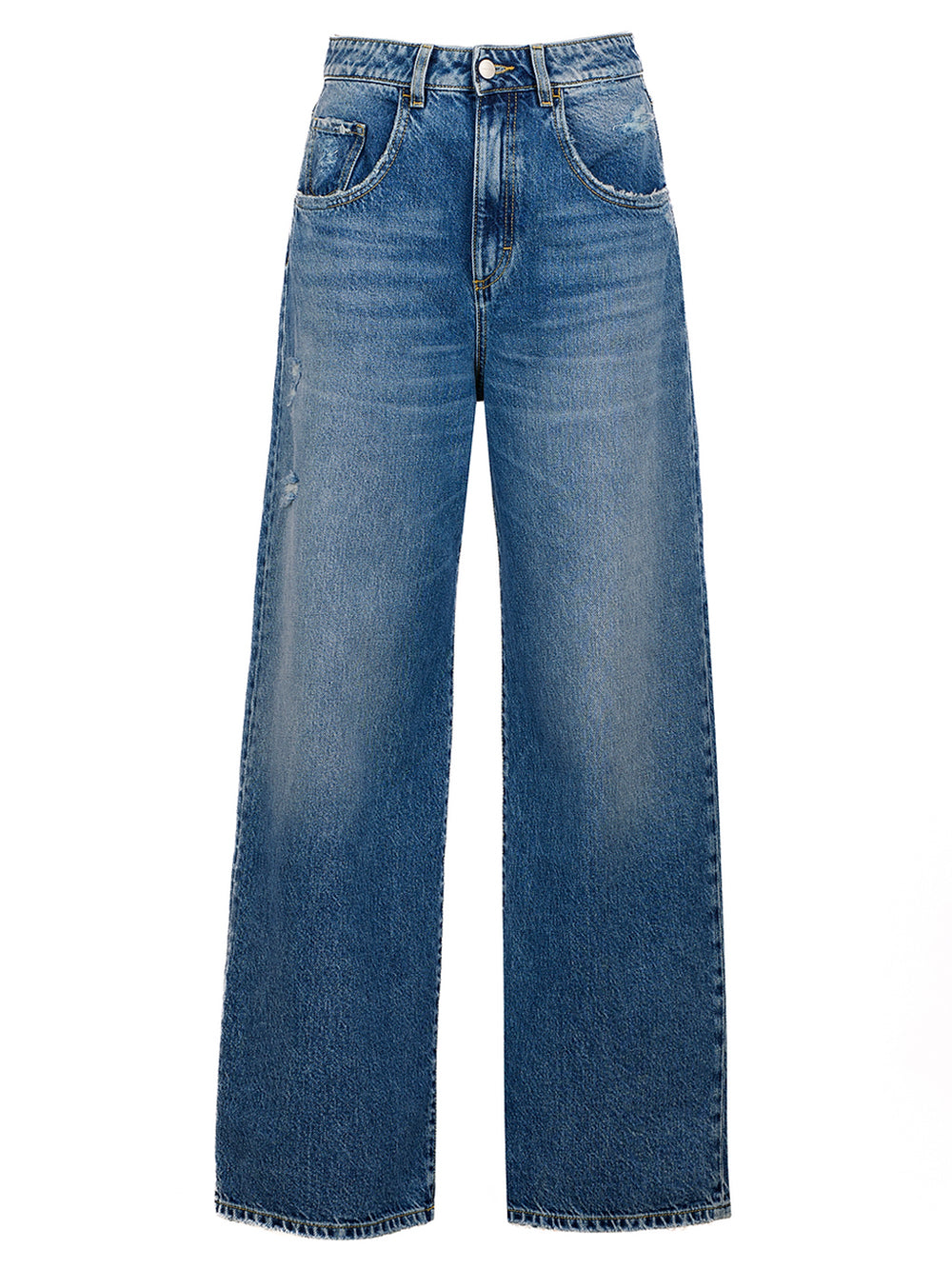 Poppy women's jeans with wide leg