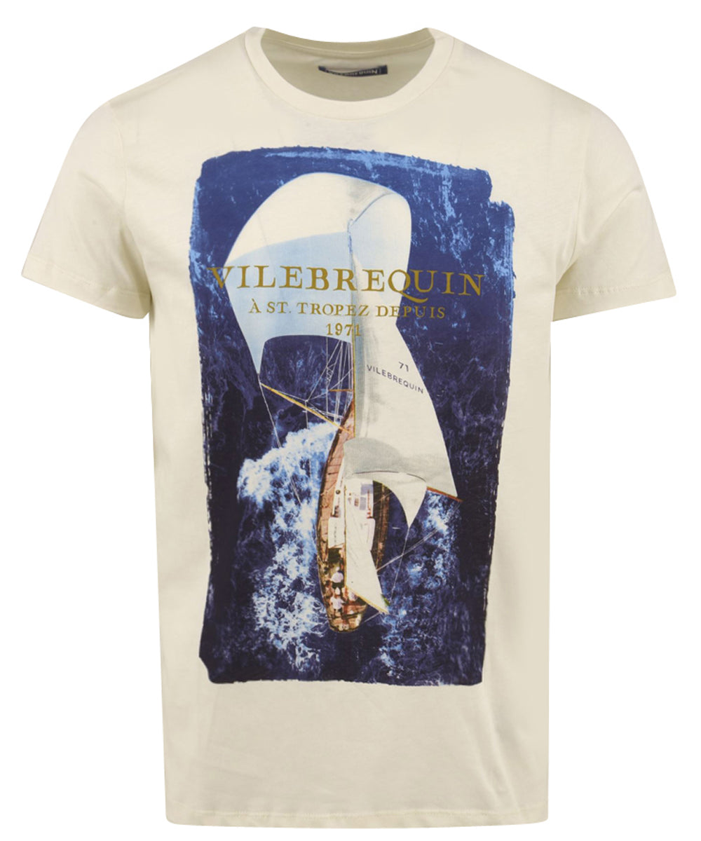 T-shirt VILEBREQUIN Uomo VBMTS0007-V80 Bianco